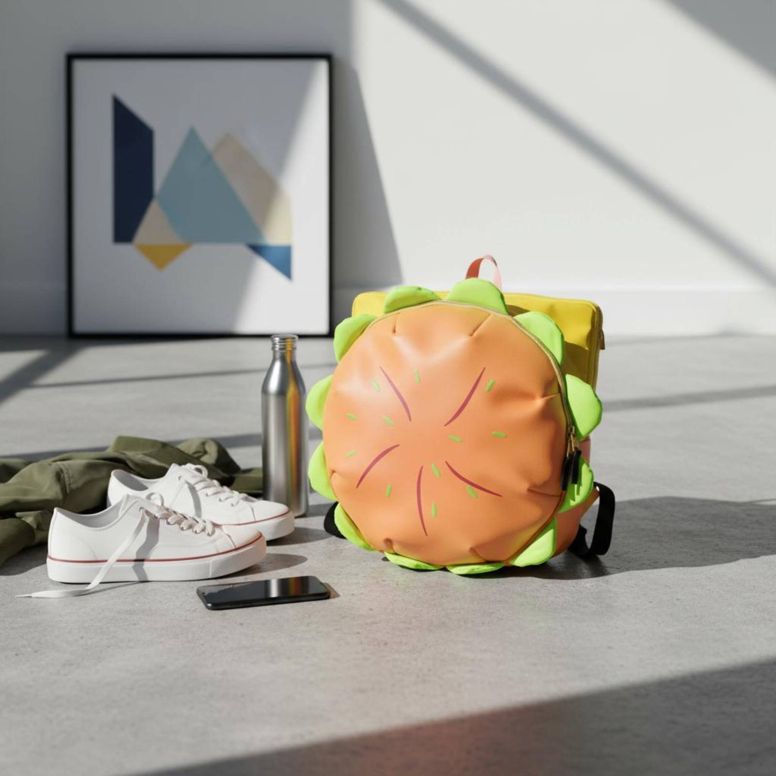 Hamburger-rugzak Leuke cartoon - 3D Printing Design Free recensie en prijs