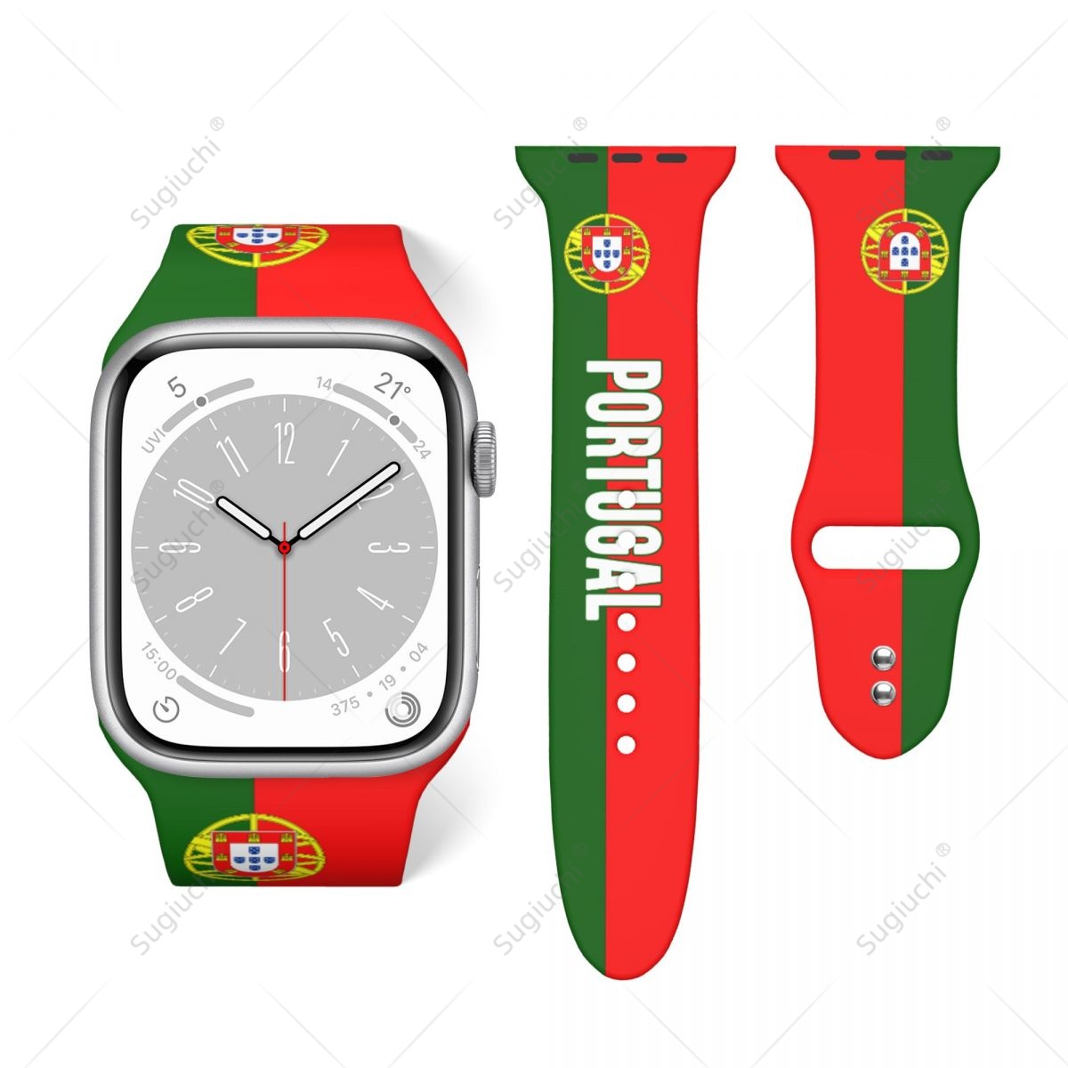 Unisex Portugal vlag 3D-printe - 3D Printing Watch recensie en prijs